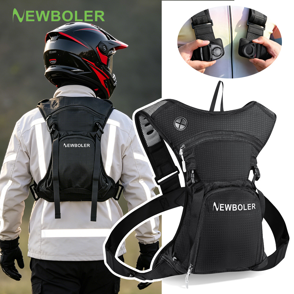 Mountain Biking Rucksack - NEWBOLER 8L Paket Hidrasi Sepeda Motor
