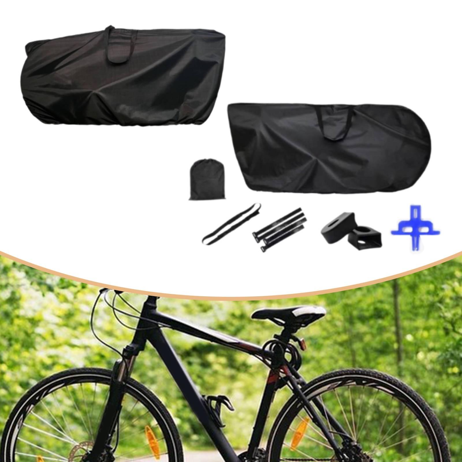 Mountain Biking Bag - Tas Transportasi Sepeda Anti Debu Kain