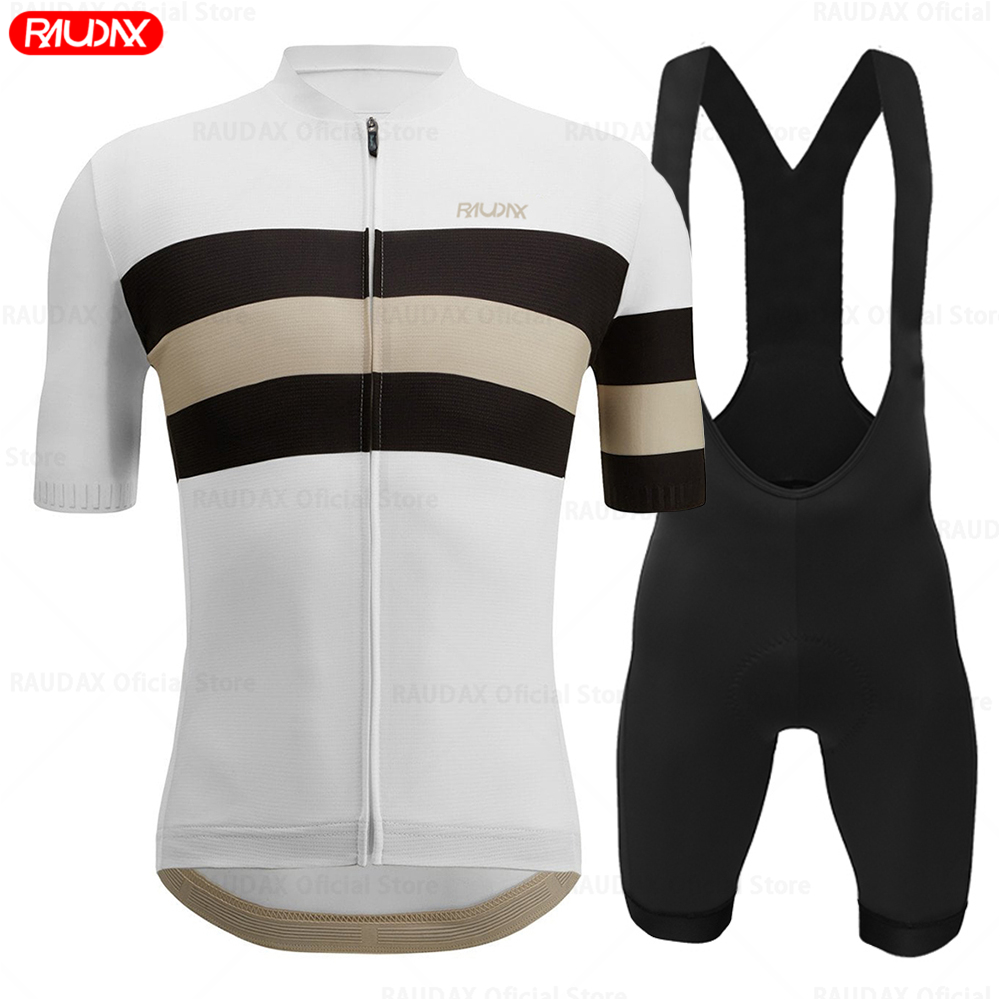 Mountain Biking Clothes - Set Jersey Bersepeda Raudax 2025 Pakaian