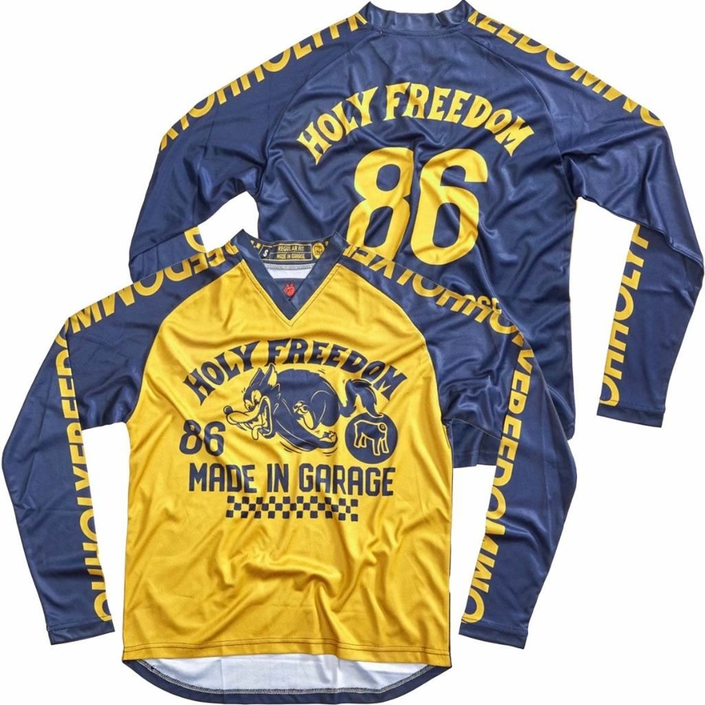 Mountain Biking Long Sleeve Shirt - Jersey Tim Balap Baru 2026 Motocross