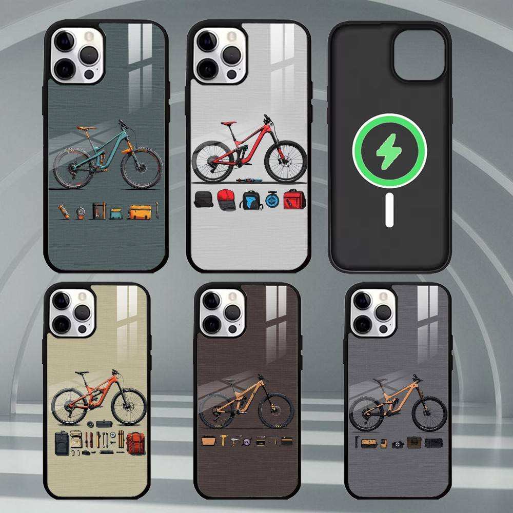 Mountain Biking Logo - Casing Ponsel Keren Sepeda Gunung Untuk