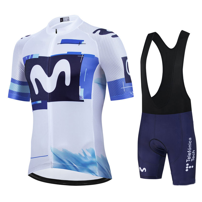 Mountain Biking Uniform - Setelan Jersey Bersepeda Musim Panas Tim