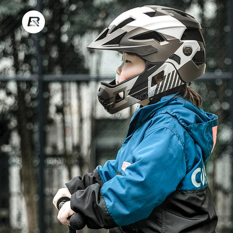 Mountain Biking Helmet Kids - Helm Sepeda Anak ROCKBROS Full Face