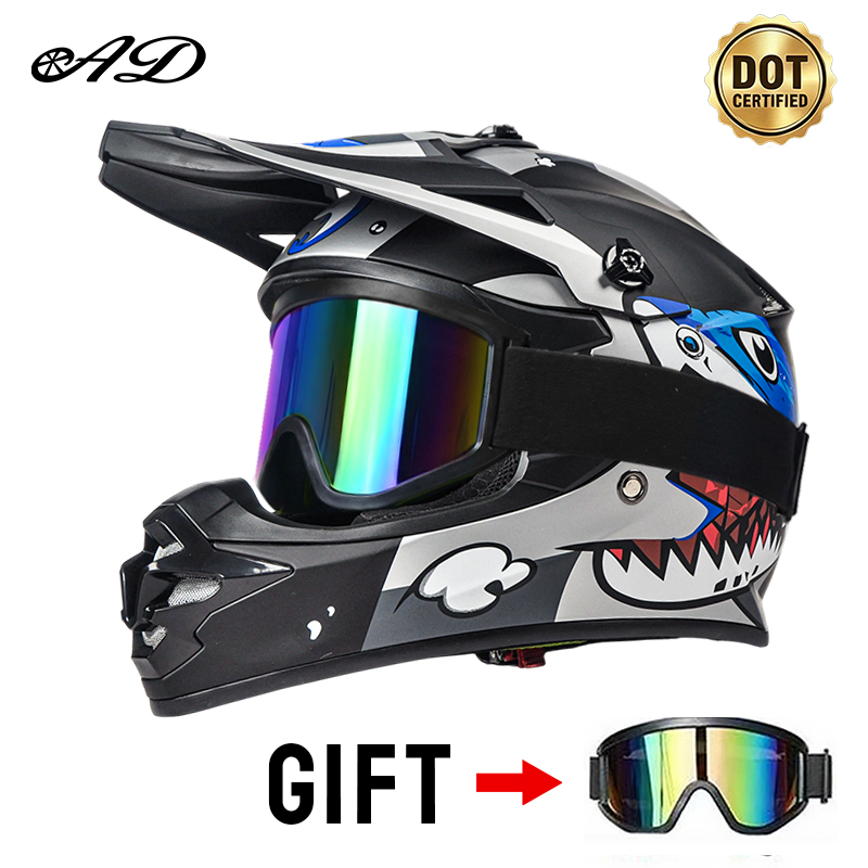 Mountain Biking Helmet Kids - Helm Sepeda Motor Anak Bersertifikasi DOT