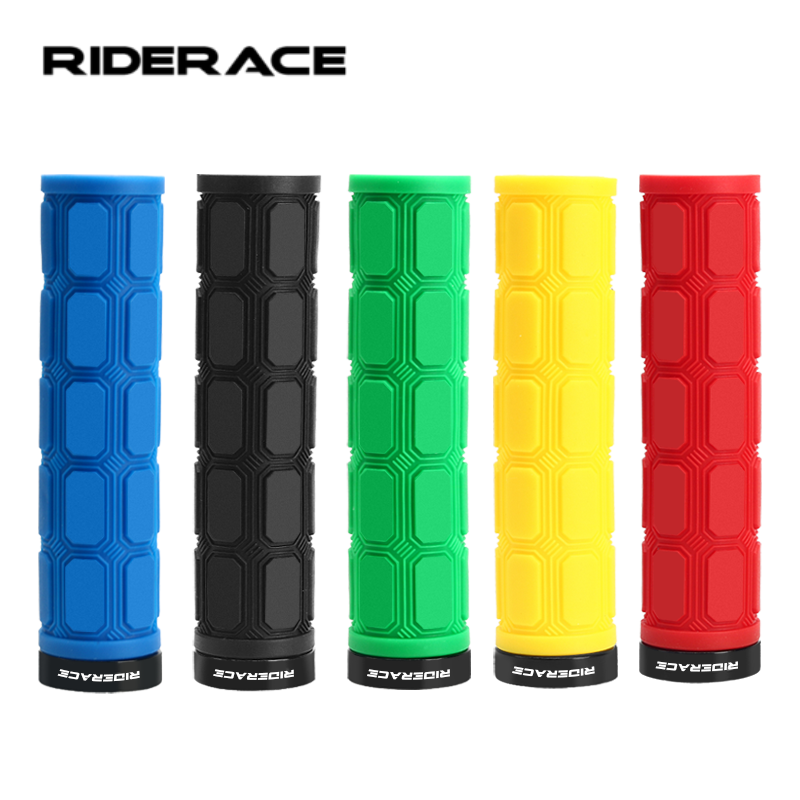 Mtb Grip Lock On - RIDERACE Sarung Stang Sepeda Karet Anti