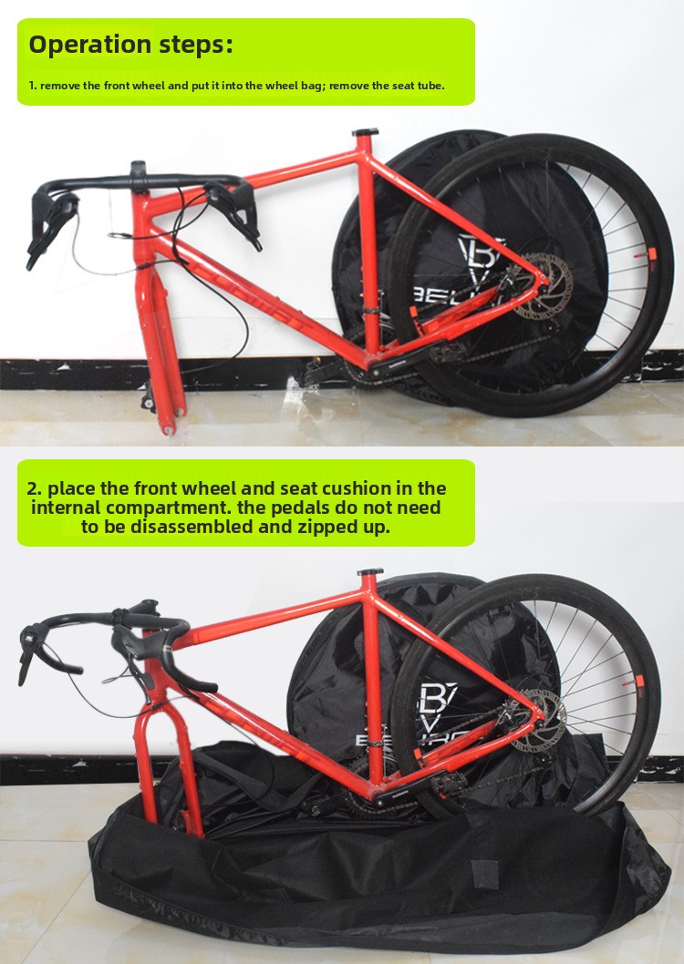 Tas sepeda gunung penutup huja - Mountain Biking Bag ulasan dan harga