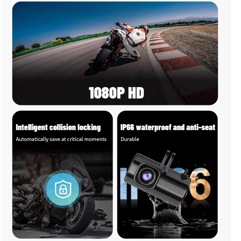 Kamera DVR Motor 1080P Tahan A - Mountain Biking Iceland ulasan dan harga