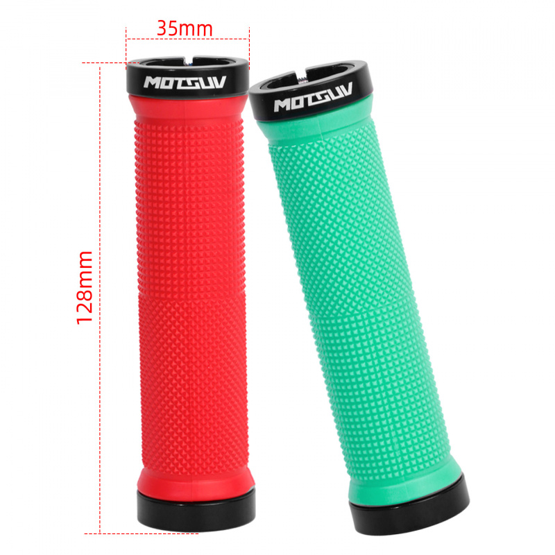 MOTSUV 1 Pasang Pegangan Setan - Mtb Grip Lock On ulasan dan harga