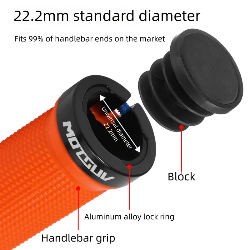 MOTSUV 1 Pasang Pegangan Setan - Mtb Grip Lock On ulasan dan harga