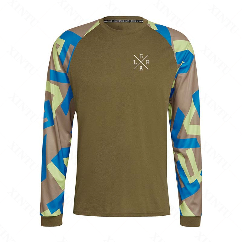 Jersey Sepeda Motor Pria Lrga  - Mountain Biking Clothes ulasan dan harga