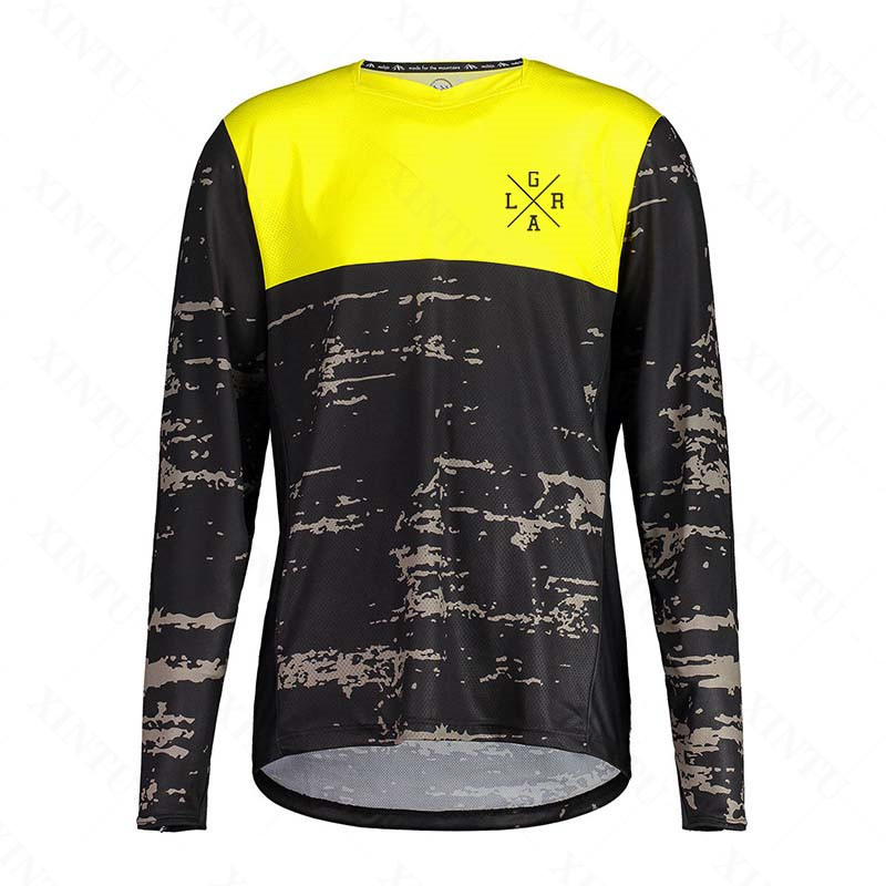 Jersey Sepeda Motor Pria Lrga  - Mountain Biking Clothes ulasan dan harga