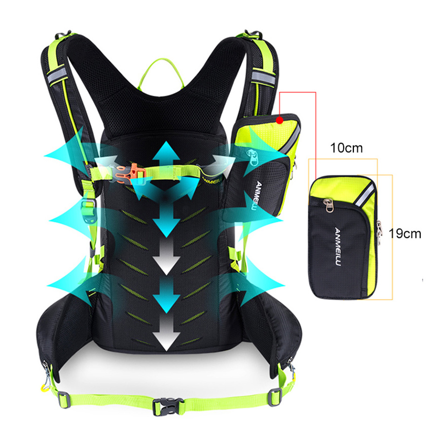 20L Tahan Air Bersepeda Sepeda - Mountain Biking Rucksack ulasan dan harga