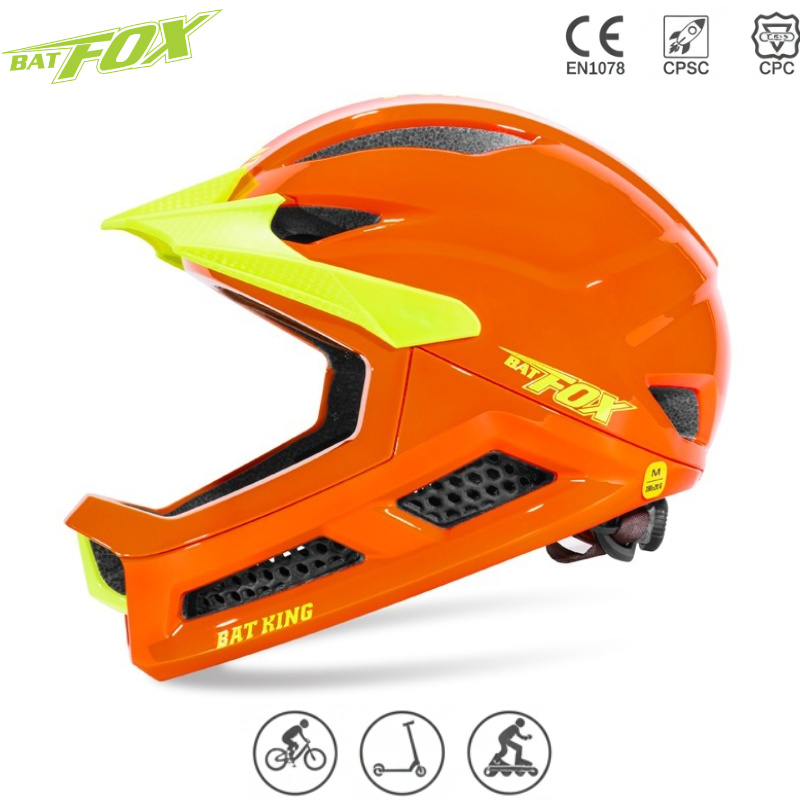 Helm Sepeda Gunung Full Face B - Mountain Biking Helmet Kids ulasan dan harga