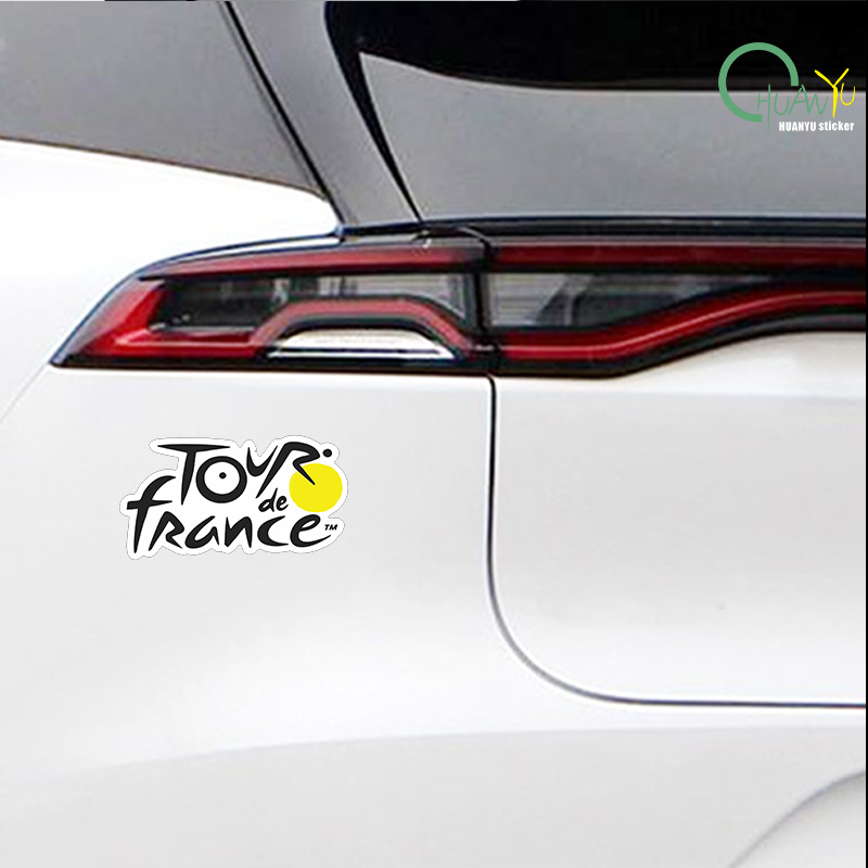 Stiker logo Tour de France unt - Mountain Biking Logo ulasan dan harga
