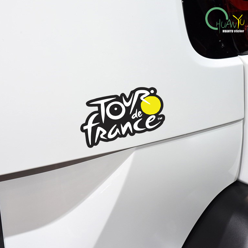 Stiker logo Tour de France unt - Mountain Biking Logo ulasan dan harga