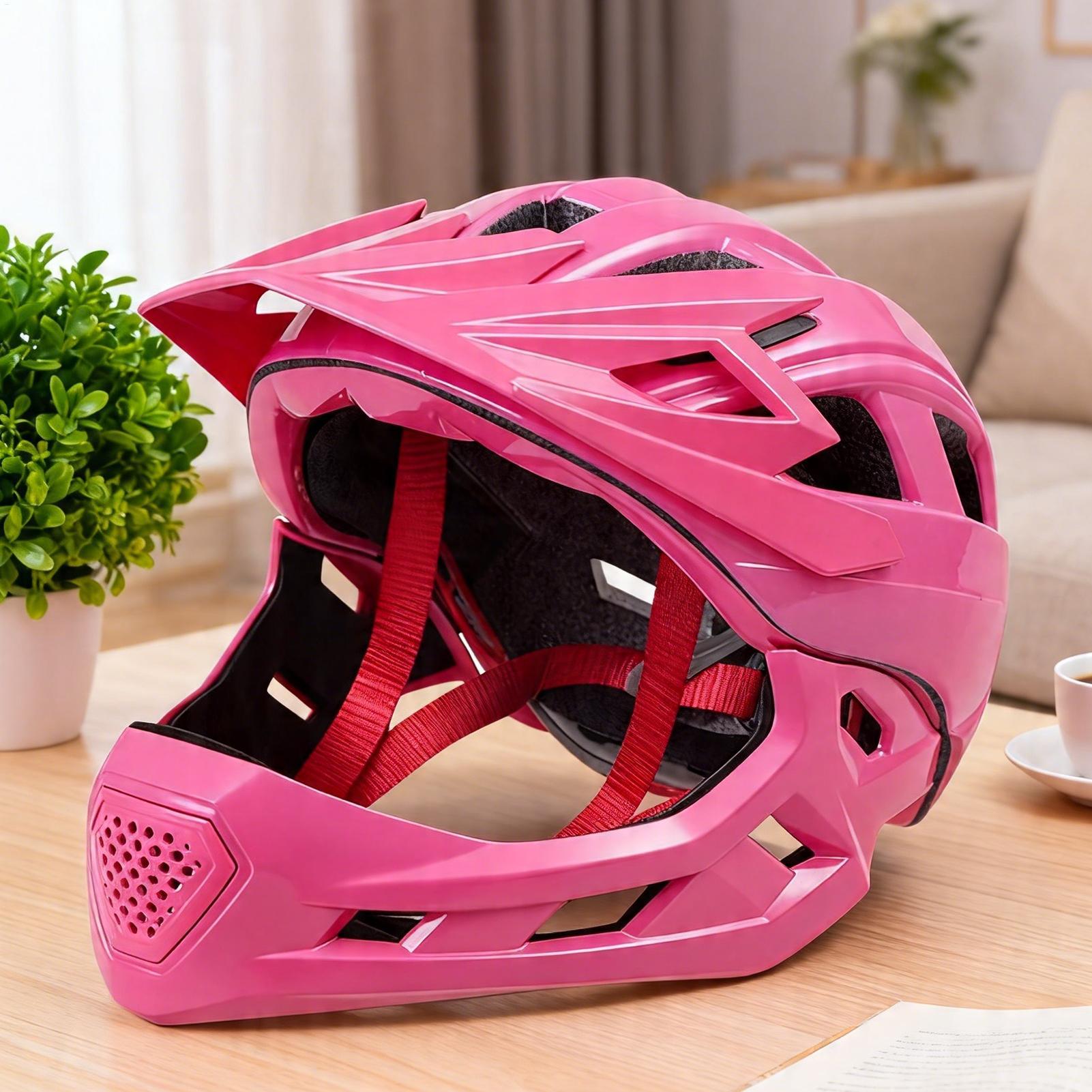 Helm Full Face Anak-anak denga - Mountain Biking Helmet Kids ulasan dan harga