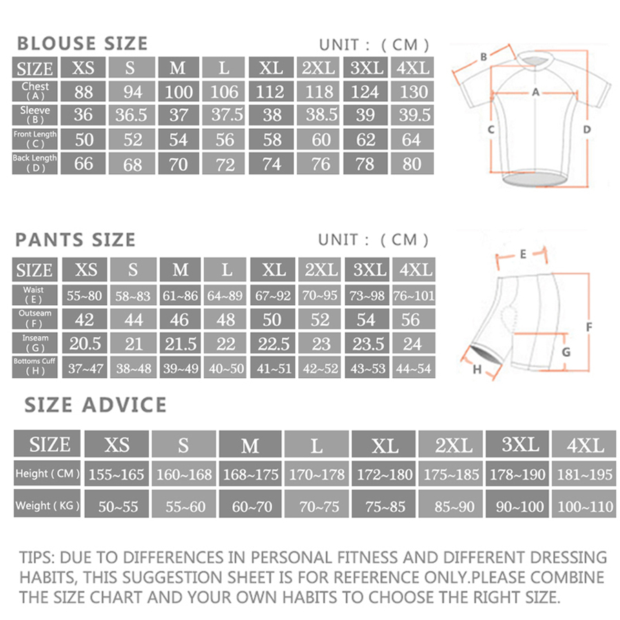 Set Jersey Bersepeda Tim Pro B - Mountain Biking Uniform ulasan dan harga