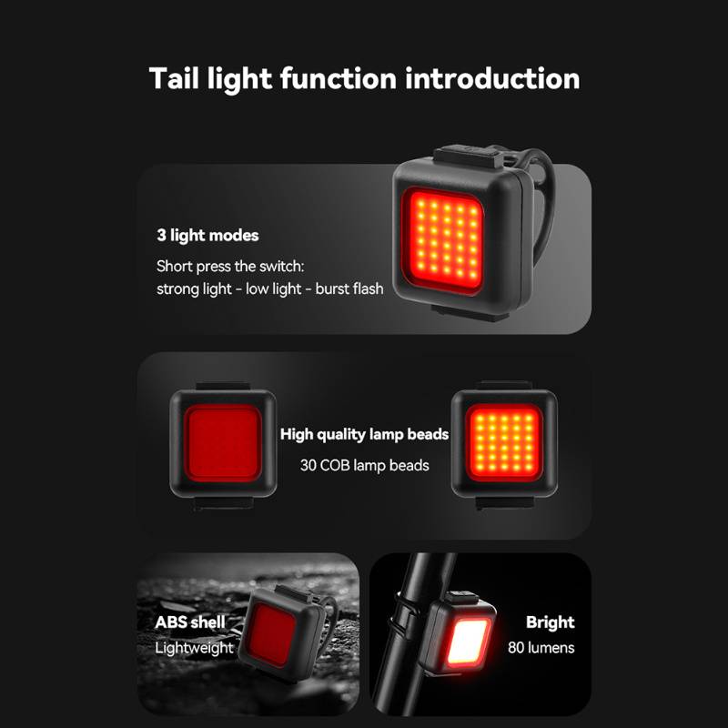 Lampu sepeda gunung Mini 2 bua - Mountain Biking Rucksack ulasan dan harga