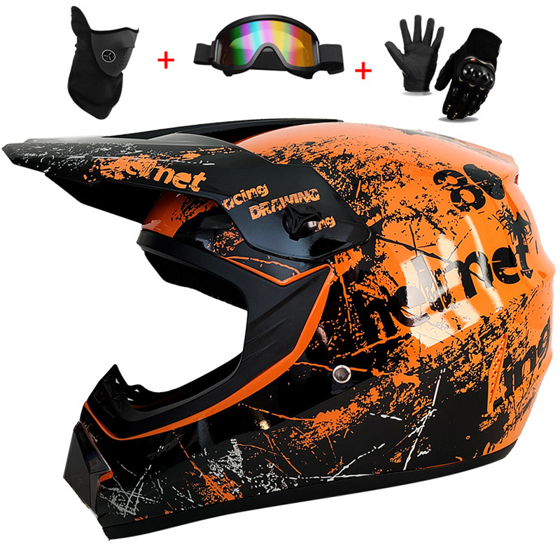 3 Buah Helm Penuh Off-Road Ana - Mountain Biking Helmet Kids ulasan dan harga