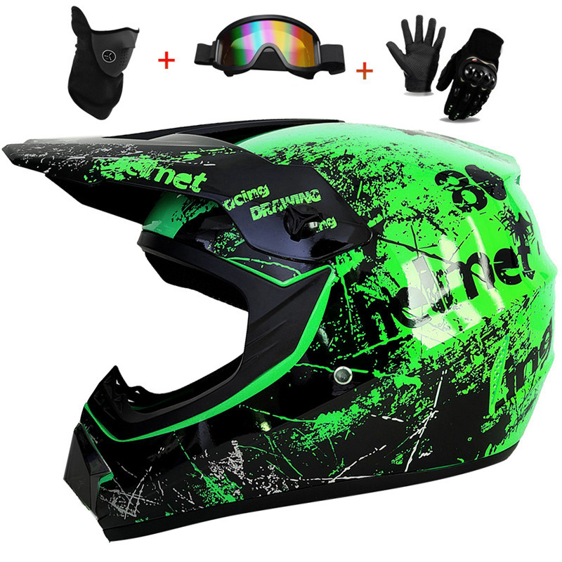 3 Buah Helm Penuh Off-Road Ana - Mountain Biking Helmet Kids ulasan dan harga