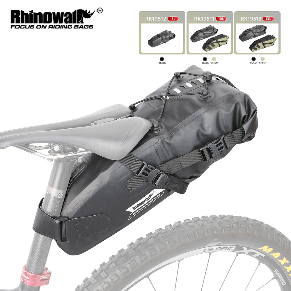 Rhinowalk Tas Sadel Sepeda 5L- - Mountain Biking Bag ulasan dan harga