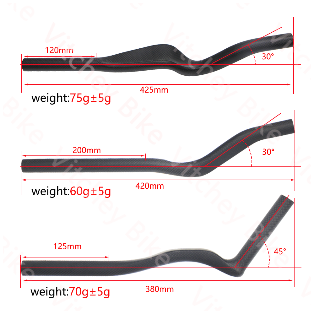 Stang Sepeda Vitchey Tanpa Log - Mountain Biking Logo ulasan dan harga