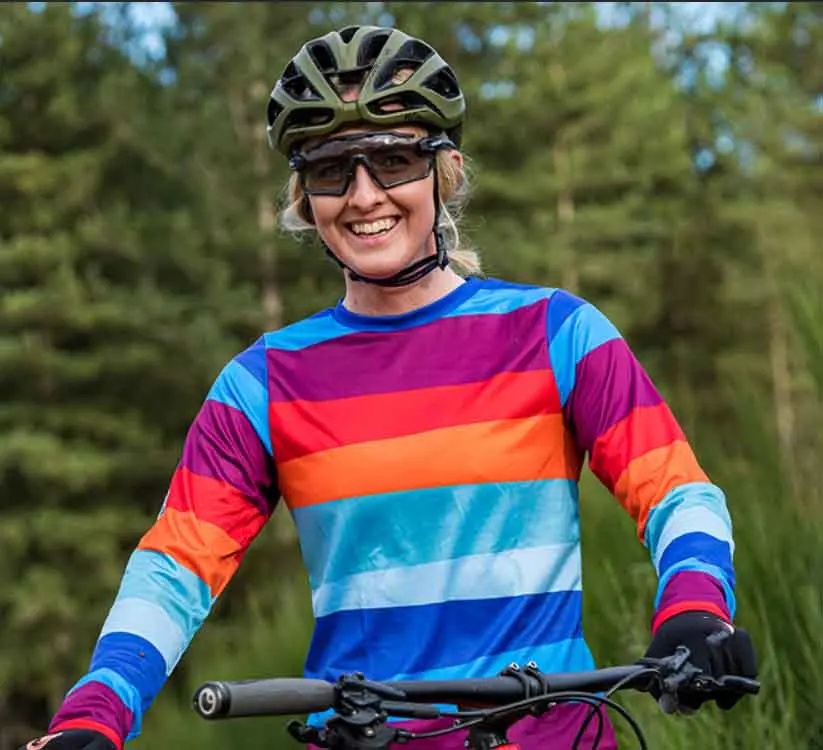 Pakaian Sepeda Motor Cross Cou - Mountain Biking Long Sleeve Shirt ulasan dan harga