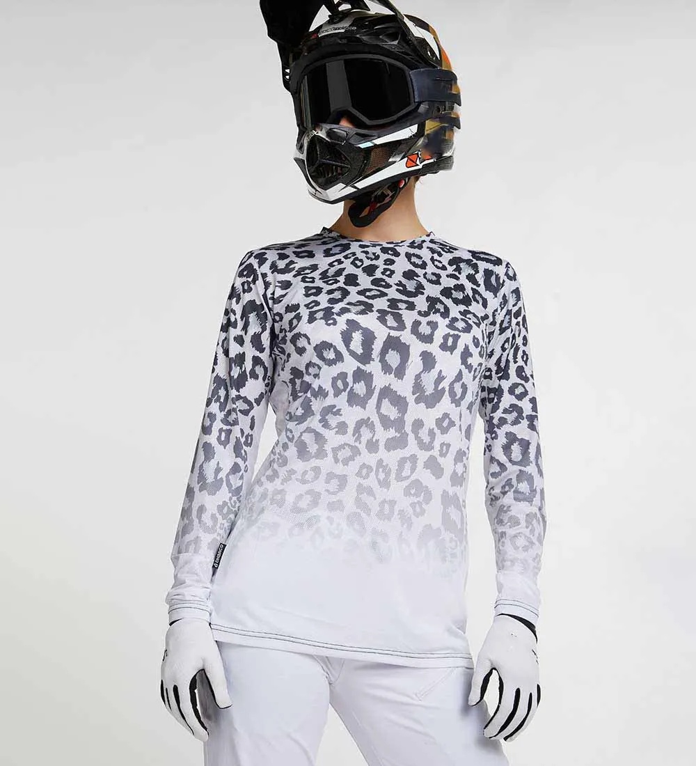 Pakaian Sepeda Motor Cross Cou - Mountain Biking Long Sleeve Shirt ulasan dan harga