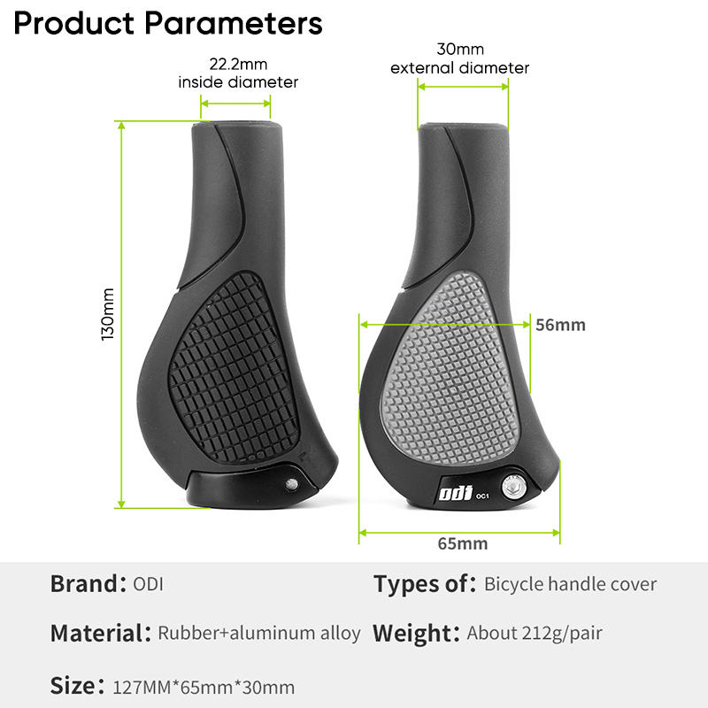 Odidi OC1 pegangan sepeda ergo - Mtb Grip Lock On ulasan dan harga