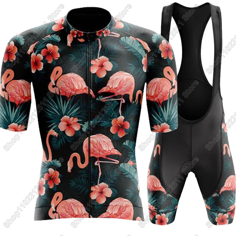 Set Jersey Bersepeda Flamingo  - Mountain Biking Uniform ulasan dan harga