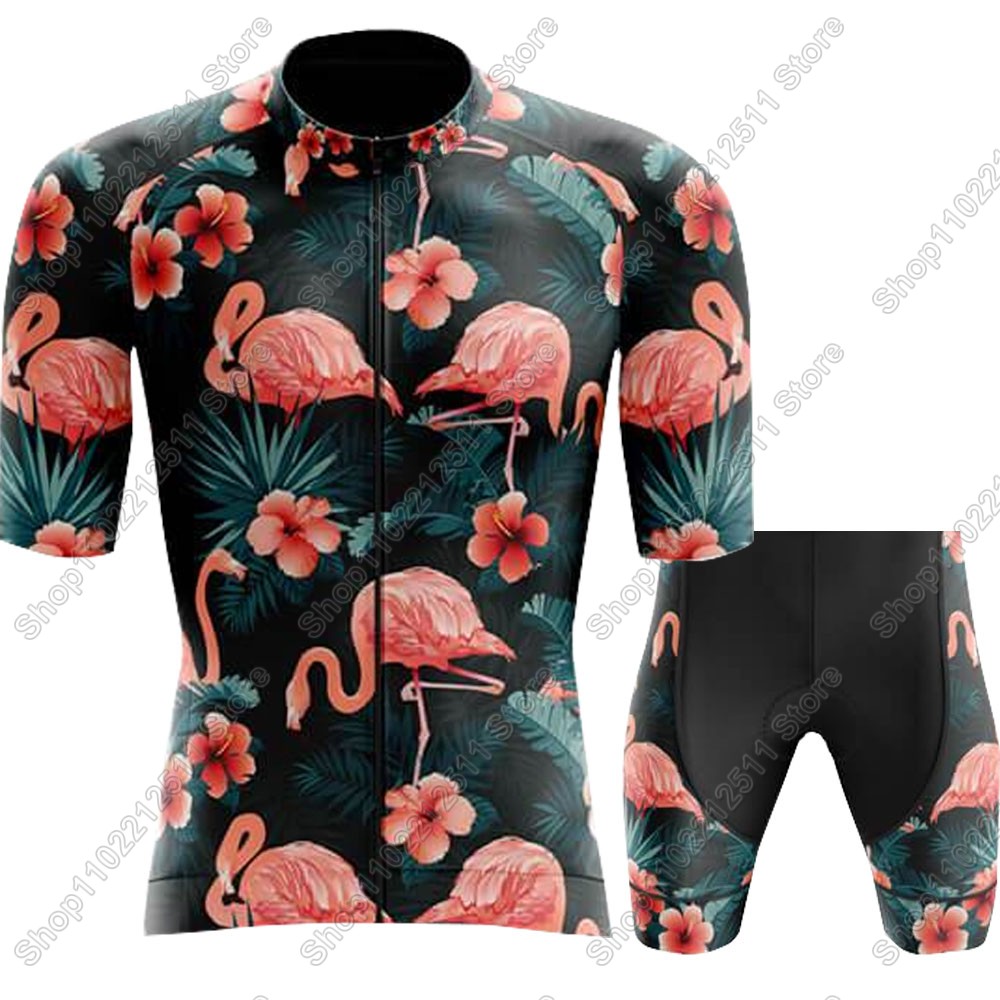 Set Jersey Bersepeda Flamingo  - Mountain Biking Uniform ulasan dan harga