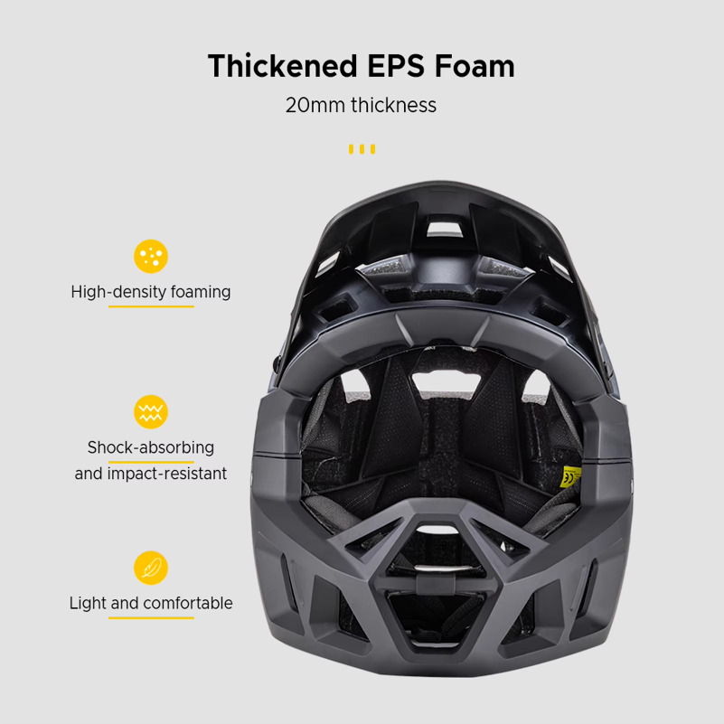Helm Sepeda Gunung Full Face u - Mountain Biking Helmet Kids ulasan dan harga