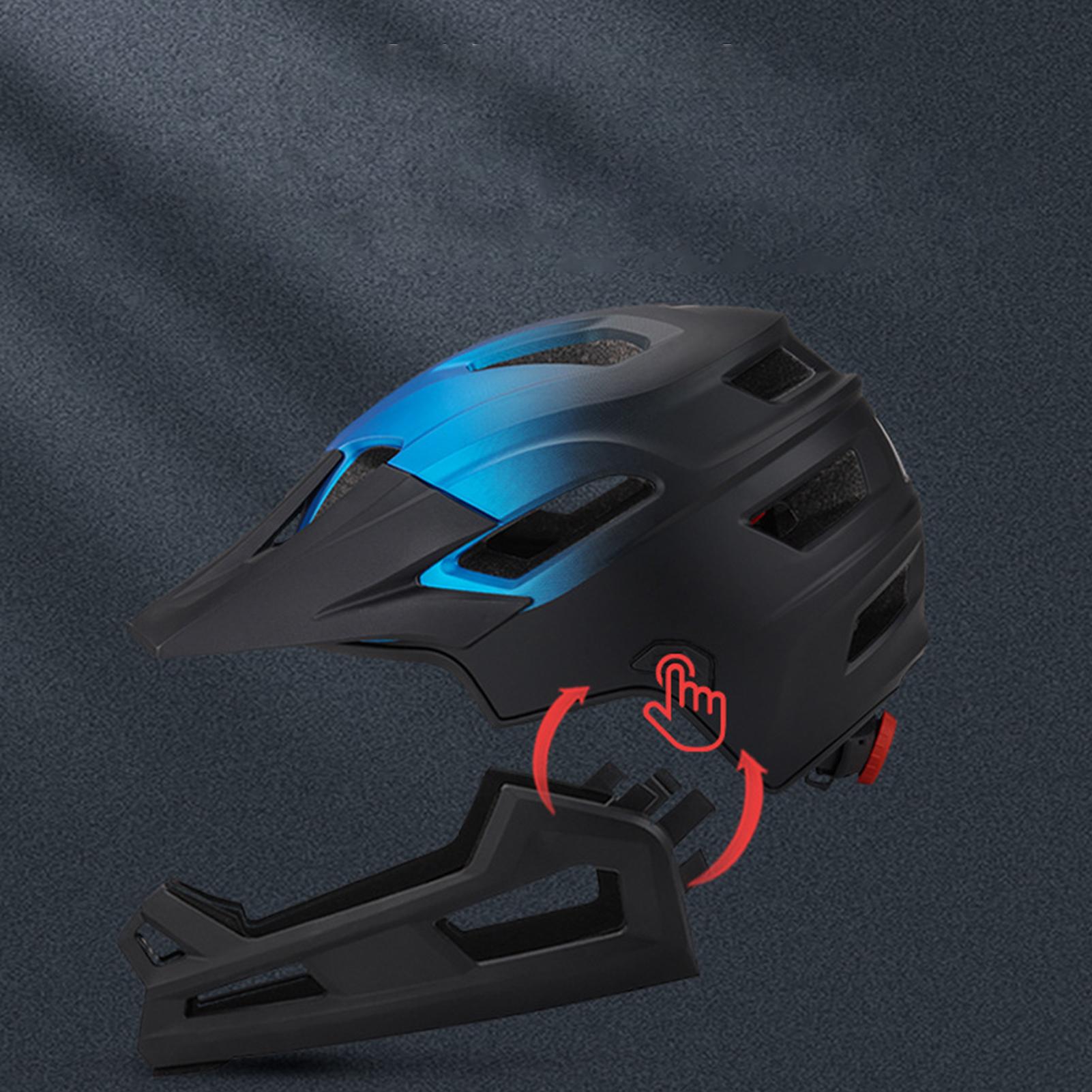 Helm Sepeda Full Face Lepas Pa - Mountain Biking Helmet Kids ulasan dan harga