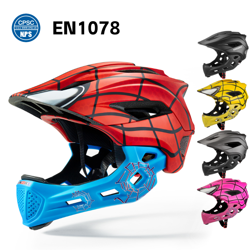 Helm Sepeda MTB Full Face BATF - Mountain Biking Helmet Kids ulasan dan harga